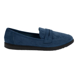 JESSY ROSS Mocassins décontractés bleu