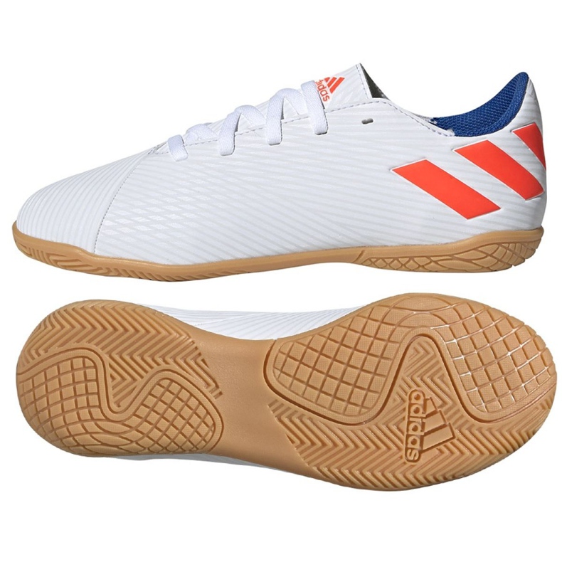 Chaussures indoor adidas Nemeziz Messi 19.4 In Jr F99928 multicolore blanc