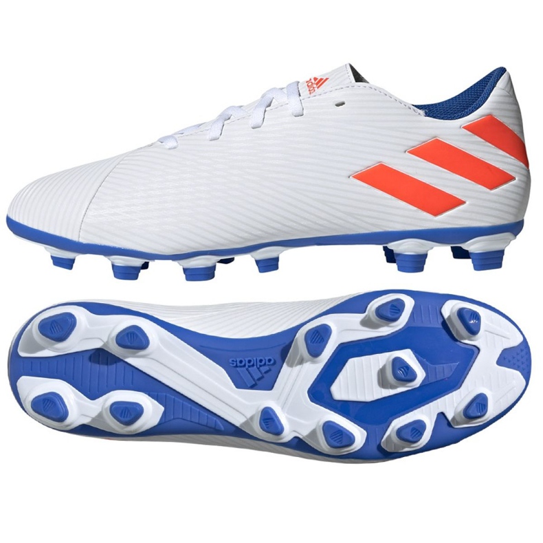 Chaussures de football Adidas Nemeziz Messi 19.4 Fg M F34401 multicolore blanche