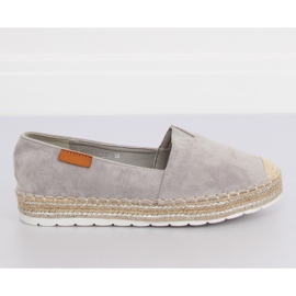 Espadrilles en daim grises RC-61 Gris II-GAT