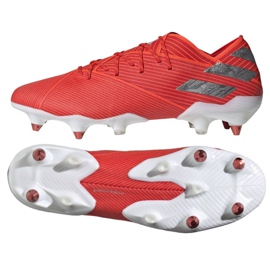 Chaussures de foot Adidas Nemeziz 19.1 Sg M F99855 rouge rouge