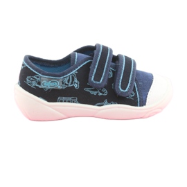 Chaussures enfant Befado 907P102 bleu marin bleu