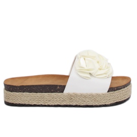 Chaussons Espadrilles Blanc N-35 Blanc