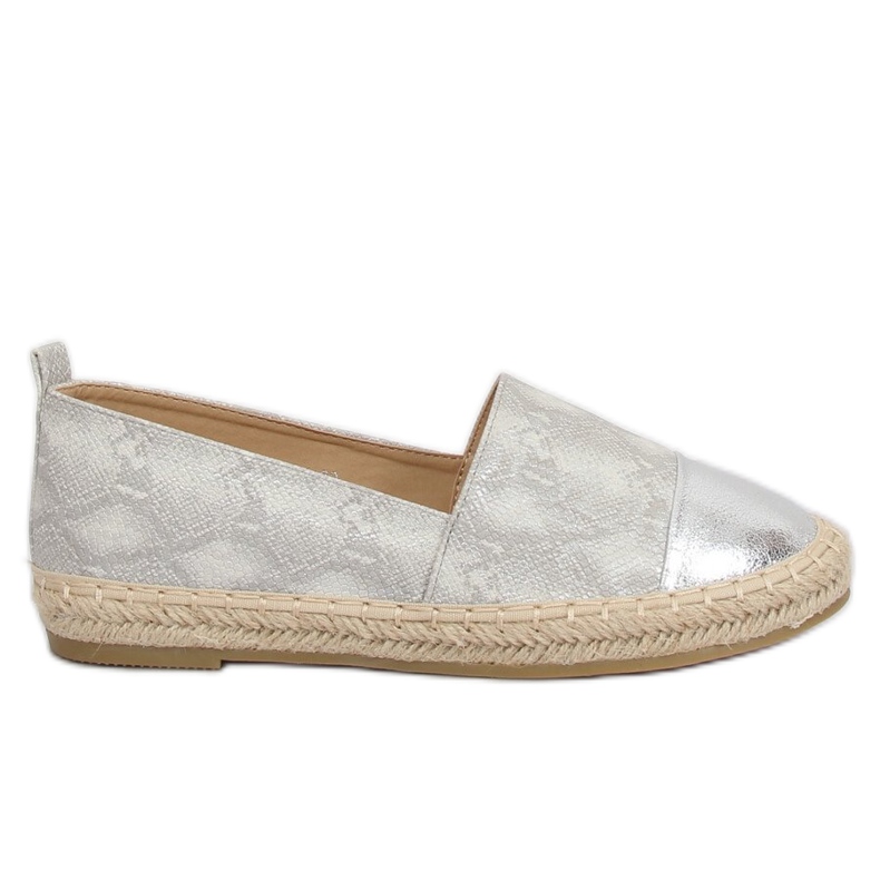 Espadrilles grises pour femmes A643-ESP-1 Gris Espadrilles grises pour femmes A643-ESP-1 Gris