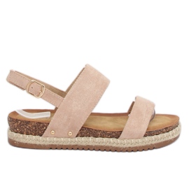 Rose CH-118 Semelles en liège rose