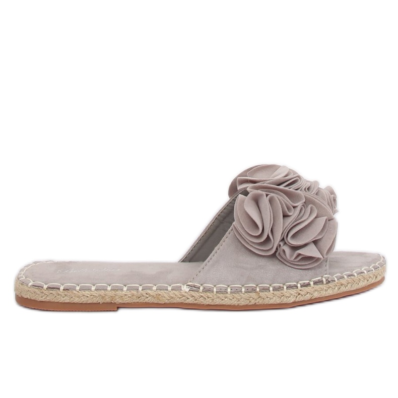 Gris Chaussons femme gris L2777 Gris brun Gris Chaussons femme gris L2777 Gris brun