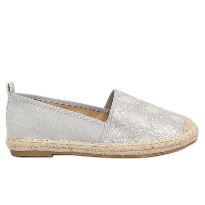 Espadrilles grises pour femmes A629-ESP-1 Gris