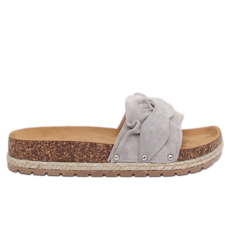 Gris Espadrilles gris BJS-002 Gris multicolore Gris Espadrilles gris BJS-002 Gris multicolore