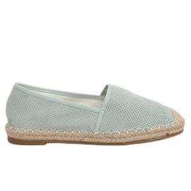 Espadrilles femme aigue-marine N-2978 L.GREEN vert
