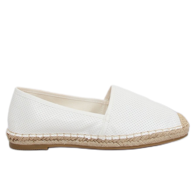 Espadrilles blanches pour femmes N-2978 Blanc