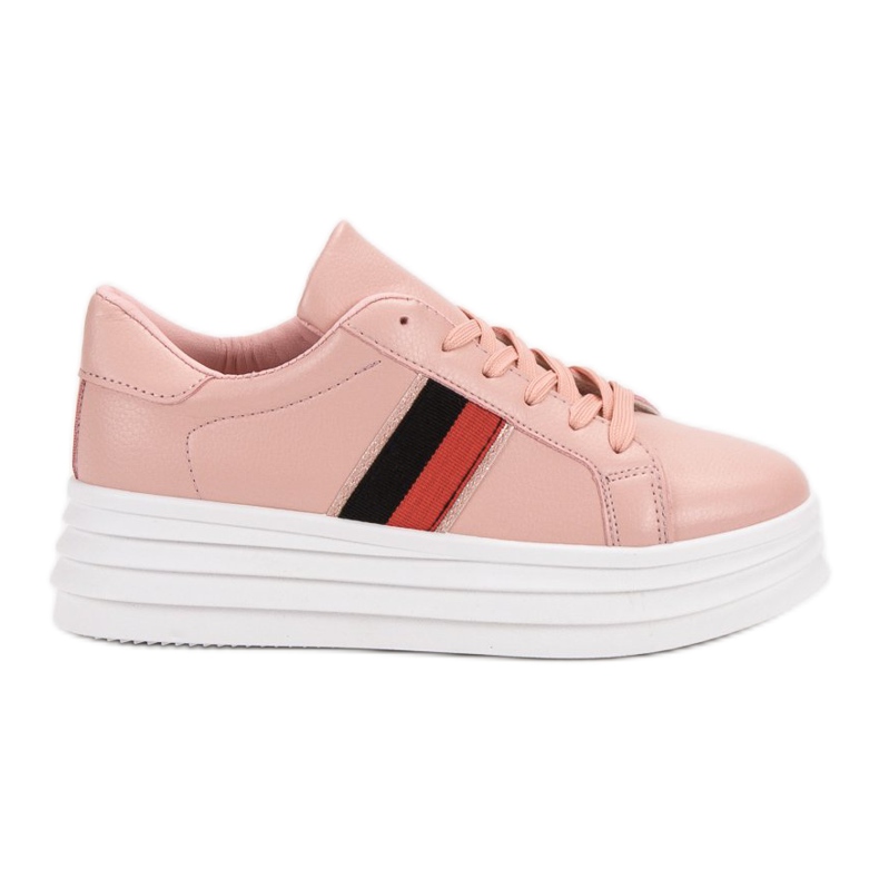 SHELOVET Chaussures de sport en poudre rose
