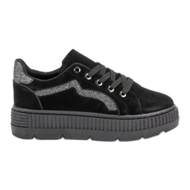 SHELOVET Baskets noires