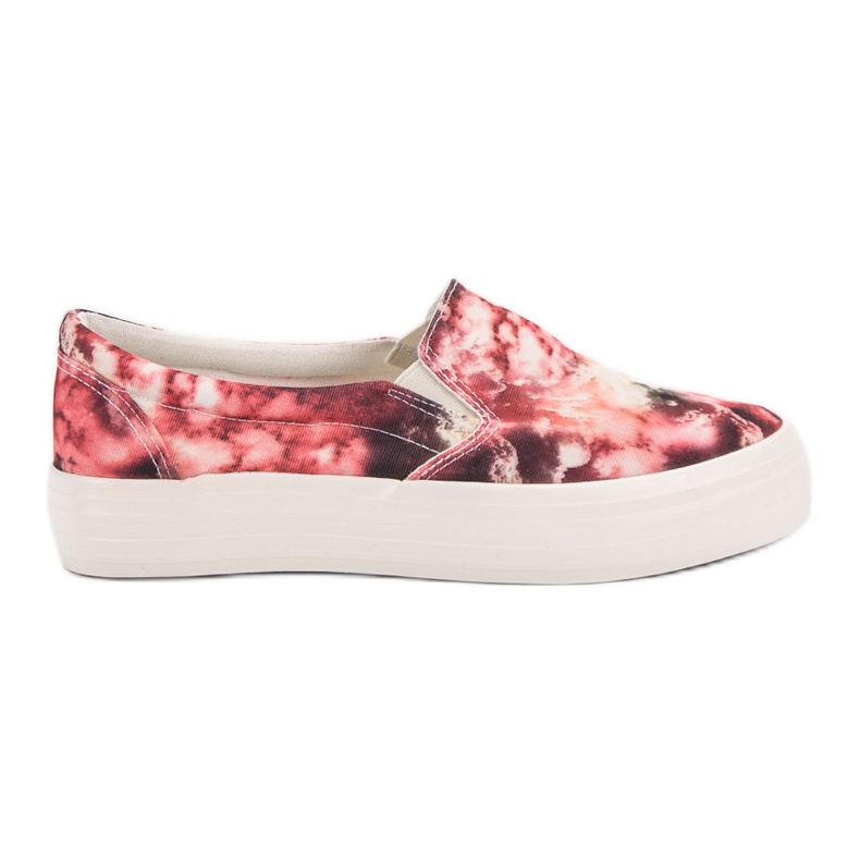 SHELOVET Slipons décontractés rose