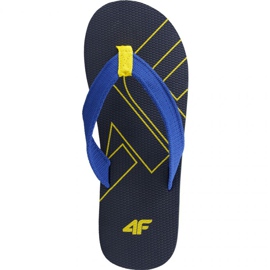 Chaussons 4F M H4L19 KLM003 30S bleu marine foncé