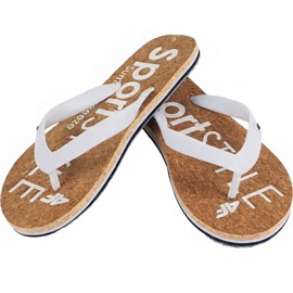 Chaussons 4f W H4L19-KLD002 10S blanc blanche brun