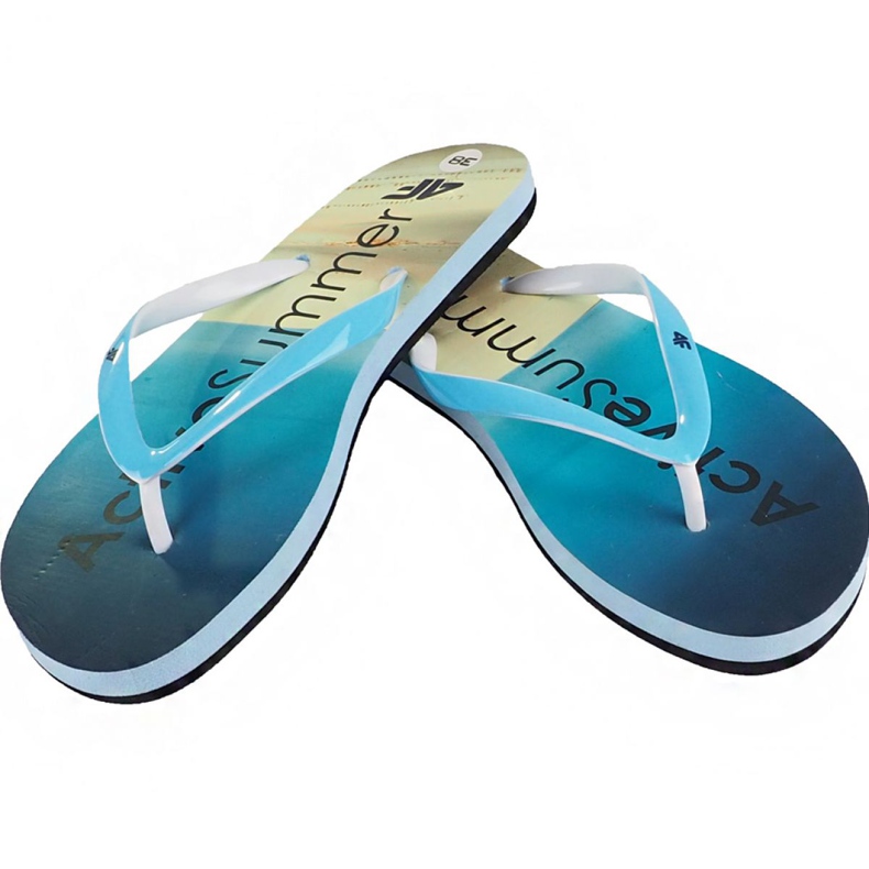 Chaussons 4f W H4L19-KLD004 34S bleu clair multicolore