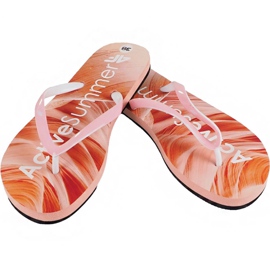 Chaussons 4f W H4L19-KLD004 64S saumon multicolore multicolore