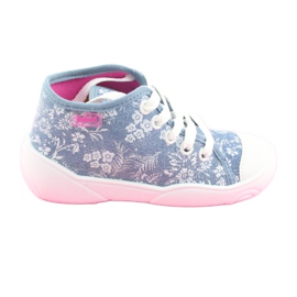Chaussures enfant Befado 218P056 blanc bleu