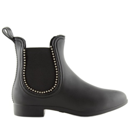 Bottines Jodhpur noires D50 Noir
