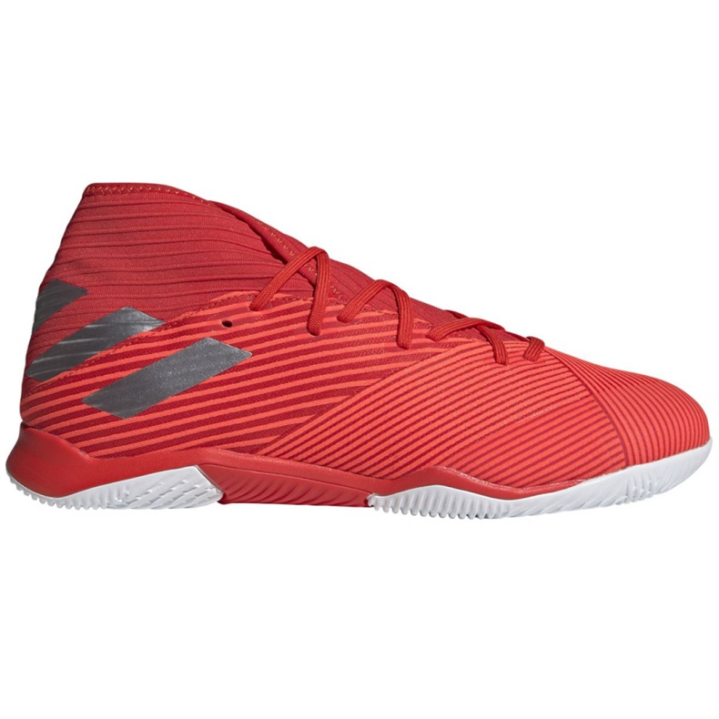 Chaussures d'intérieur adidas Nemeziz 19.3 In M F34412 rouge rouge