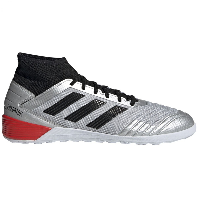 Chaussures d'intérieur adidas Predator 19.3 In M F35614 gris argent Chaussures d'intérieur adidas Predator 19.3 In M F35614 gris argent
