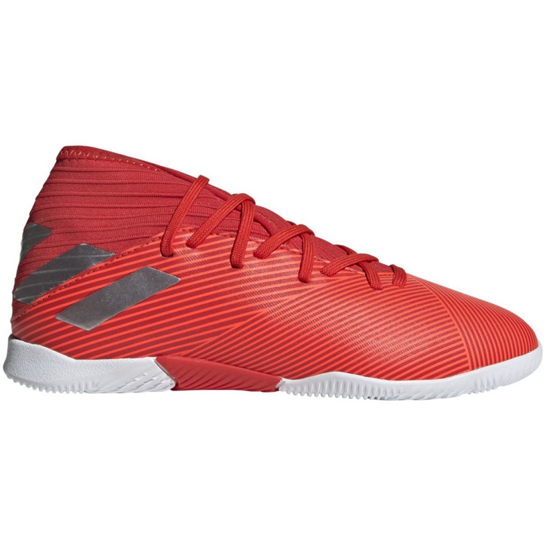 Chaussures indoor adidas Nemeziz 19.3 In Jr F99945 rouge rouge