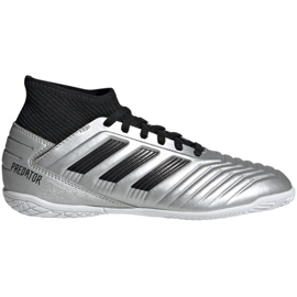 Chaussures d'intérieur adidas Predator 19.3 In Jr G25806 gris argent