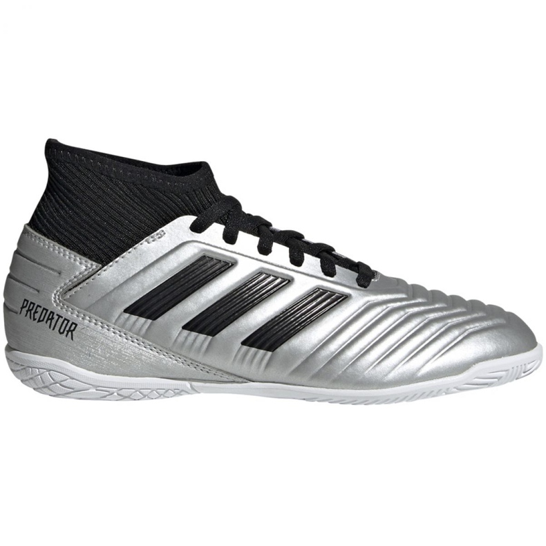 Chaussures d'intérieur adidas Predator 19.3 In Jr G25806 gris argent
