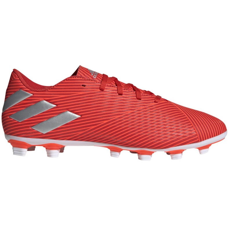 Chaussures de foot Adidas Nemeziz 19.4 FxG M F34393 rouge rouge