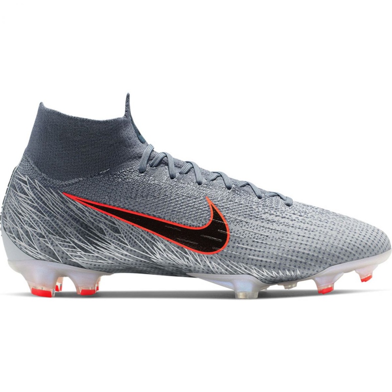 Nike Mercurial Superfly 6 Elite Fg M AH7365-008 chaussures de football gris gris