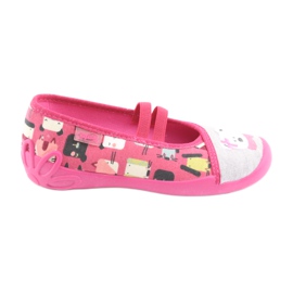 Chaussures enfant Befado 116X226 gris rose Chaussures enfant Befado 116X226 gris rose