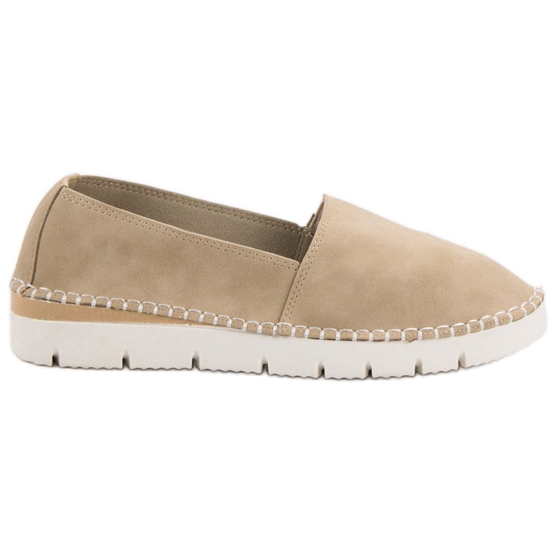 Chaussures à enfiler VICES pour femme brun