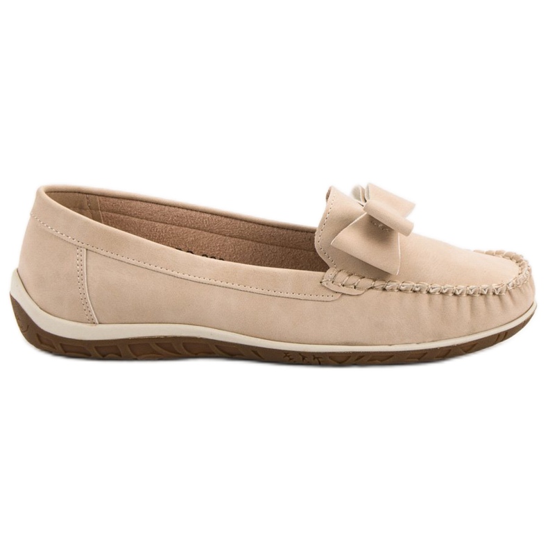 Anesia Paris Mocassins Avec Un Noeud brun