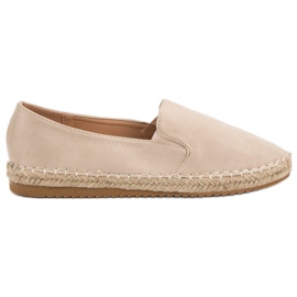 Primavera Espadrilles en daim brun