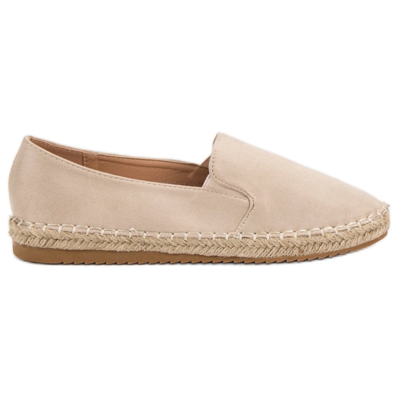 Primavera Espadrilles en daim brun