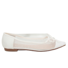 Ballerines femme blanches LT119P Blanc Ballerines femme blanches LT119P Blanc
