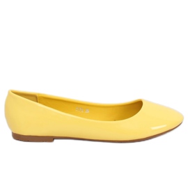 Ballerines laquées jaunes T176 Jaune