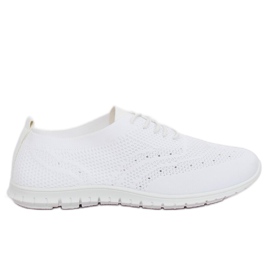 Blanc BO-2 Chaussures de sport blanches