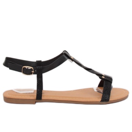 Sandales noires pour femmes S060071 Noir