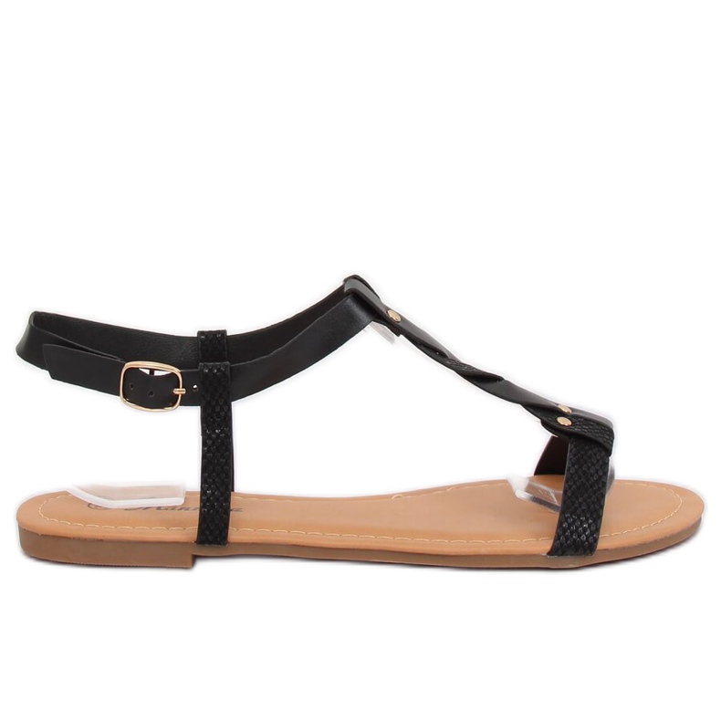 Sandales noires pour femmes S060071 Noir le noir