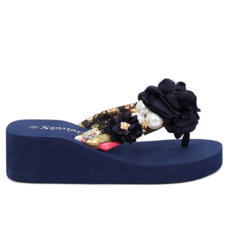 CK93P Semelles en mousse bleu marine multicolore