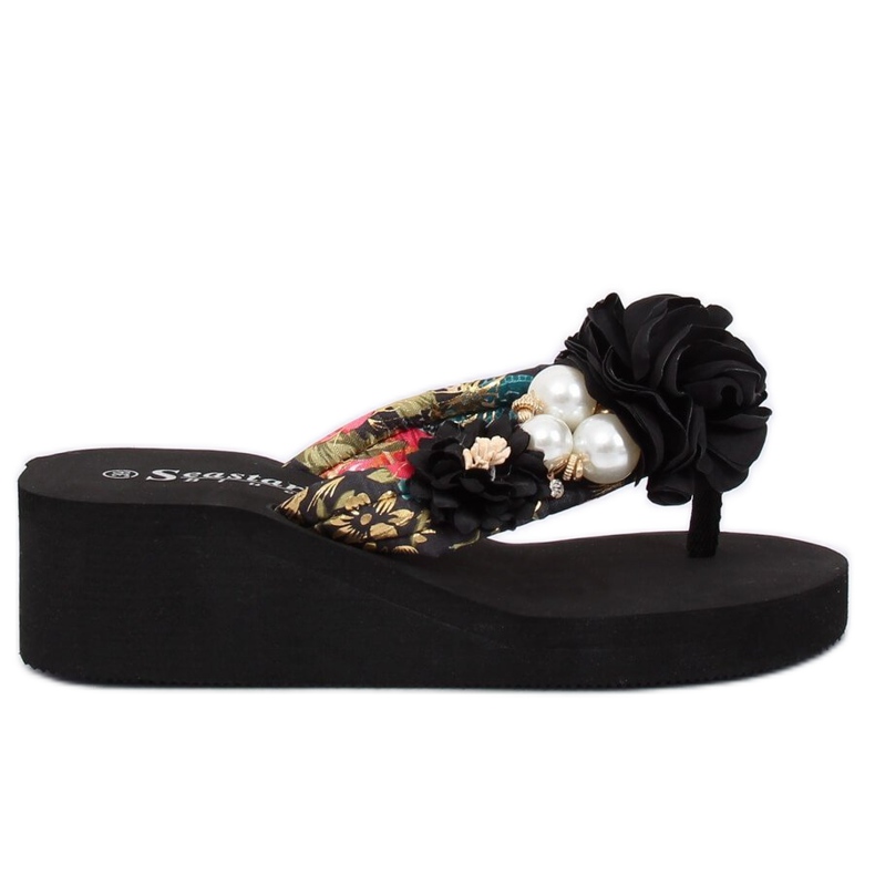 Noir CK93P Semelles en mousse noire le noir multicolore
