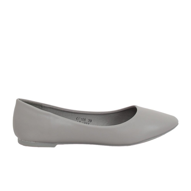 Ballerines CC108 LT.GRAY grises pour femme Ballerines CC108 LT.GRAY grises pour femme