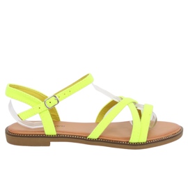 Sandales pour femmes jaunes WL255 Jaune Sandales pour femmes jaunes WL255 Jaune