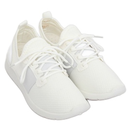 Blanc 7771-Y Chaussures de sport blanches Blanc 7771-Y Chaussures de sport blanches