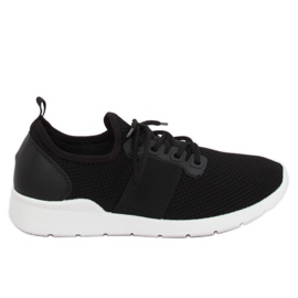 Noir 7771-Y Chaussures de sport noires