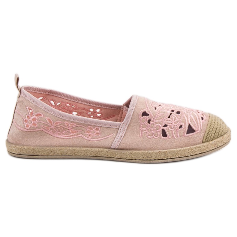 Espadrilles en daim VICES rose