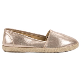 SHELOVET Slipons brillants jaune