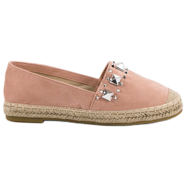 Bestelle Espadrilles À Clous rose
