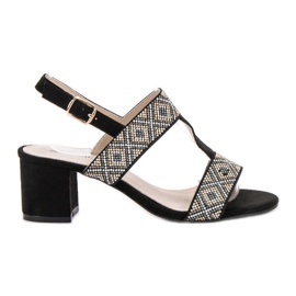 Goodin Sandales à talons hauts noir